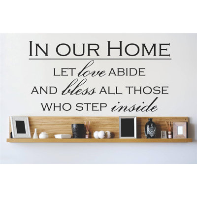 Text & Numbers Wall Decal