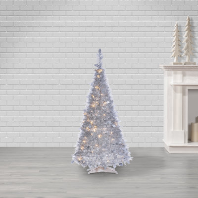 Easy Set-Up 48' Lighted Pine Christmas Tree