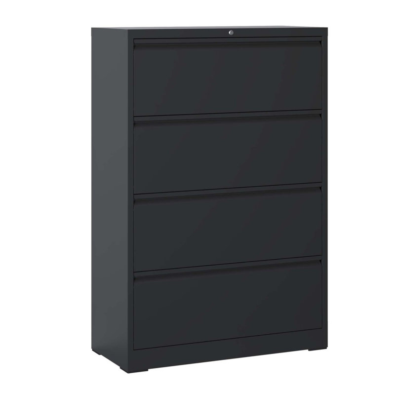 Lateral File Cabinet Filing Cabinet With Lock, Lockable File Cabinet  Home Office, Locking Metal File Cabinet  Legal/Letter/A4/F4