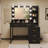 Malaisia Vanity with Lighted Mirror and Charging Station -1119082191