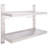 2 Piece Stainless Steel Bracket Shelf-1844236552