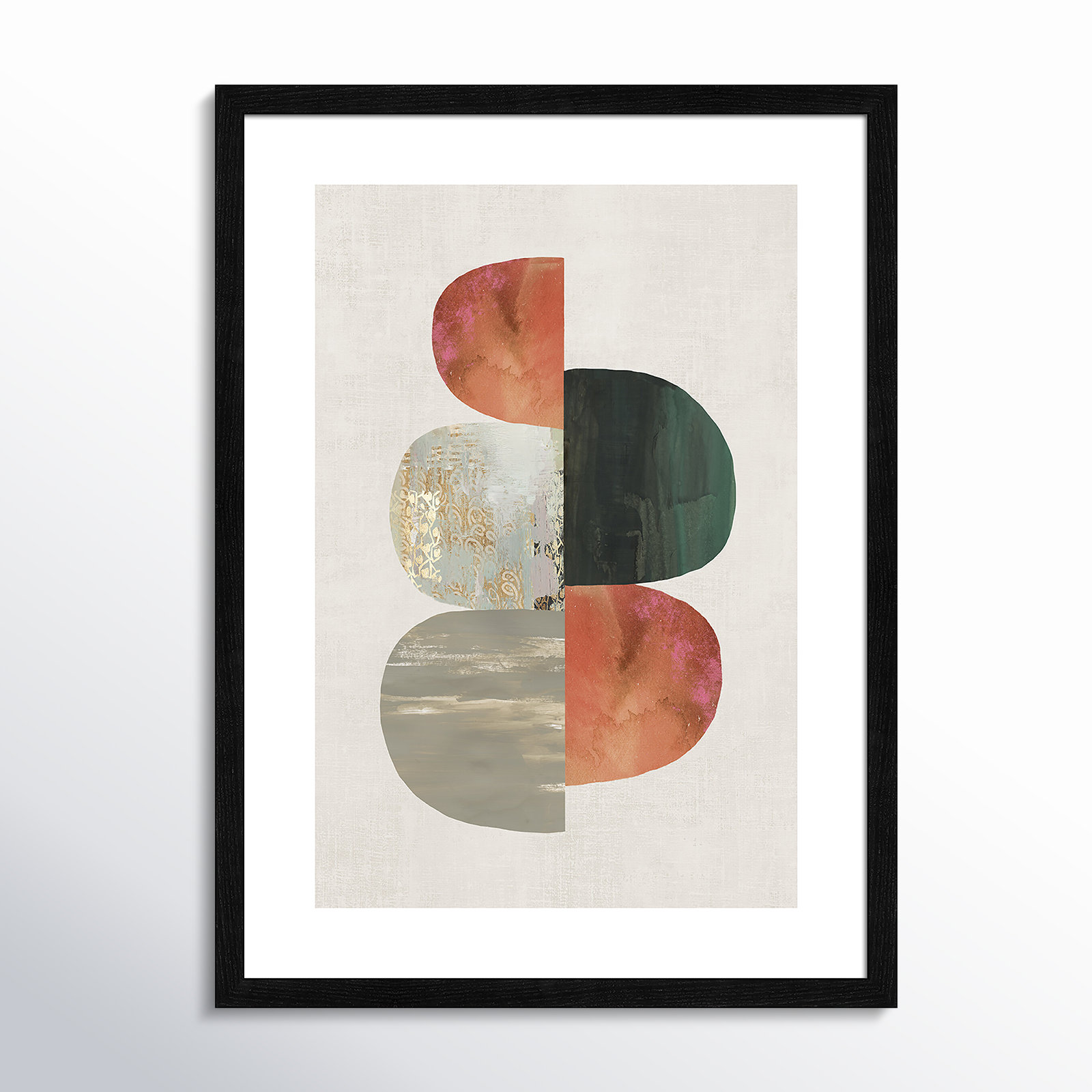 Evolving Energy II by Tom Reeves - Print, Framed Print, 23" H x 17" W, Black