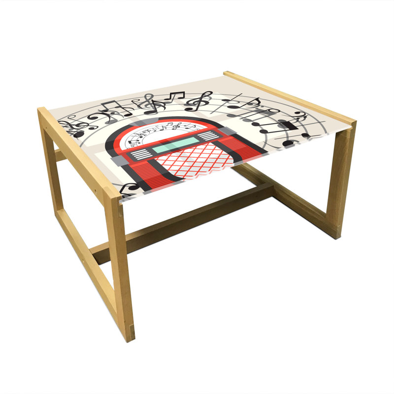 Jaishna Sled Coffee Table, 62cm H x 74cm W x 40cm D