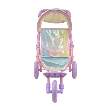 Olivia's Little World Doll Jogging-Style Stroller, Pink/Gray & Reviews