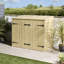 Wooden Bin Store