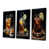 Cadre flottant noir