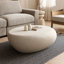 Table basse 43,31 po sans assemblage en fibre de verre pour le salon-133968068-133968065