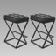 Tabouret de bar Mid-Century 26 po-1995250214-1996213190