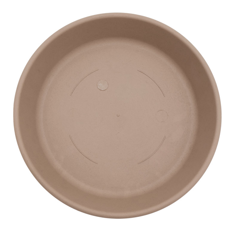  Plateau d'égouttement classique , H 2,5 po x l 13,88 po x P 13,88 po, Beige