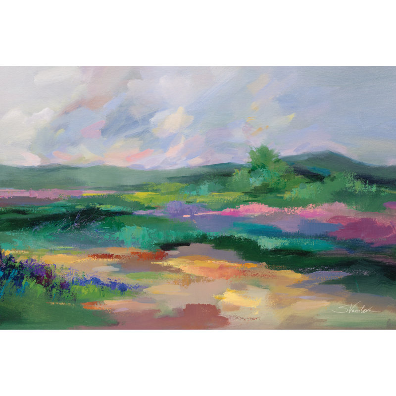 April Slopes by Silvia Vassileva - Wrapped Canvas Art Prints, 30cm H x 46cm W 3.8cm D
