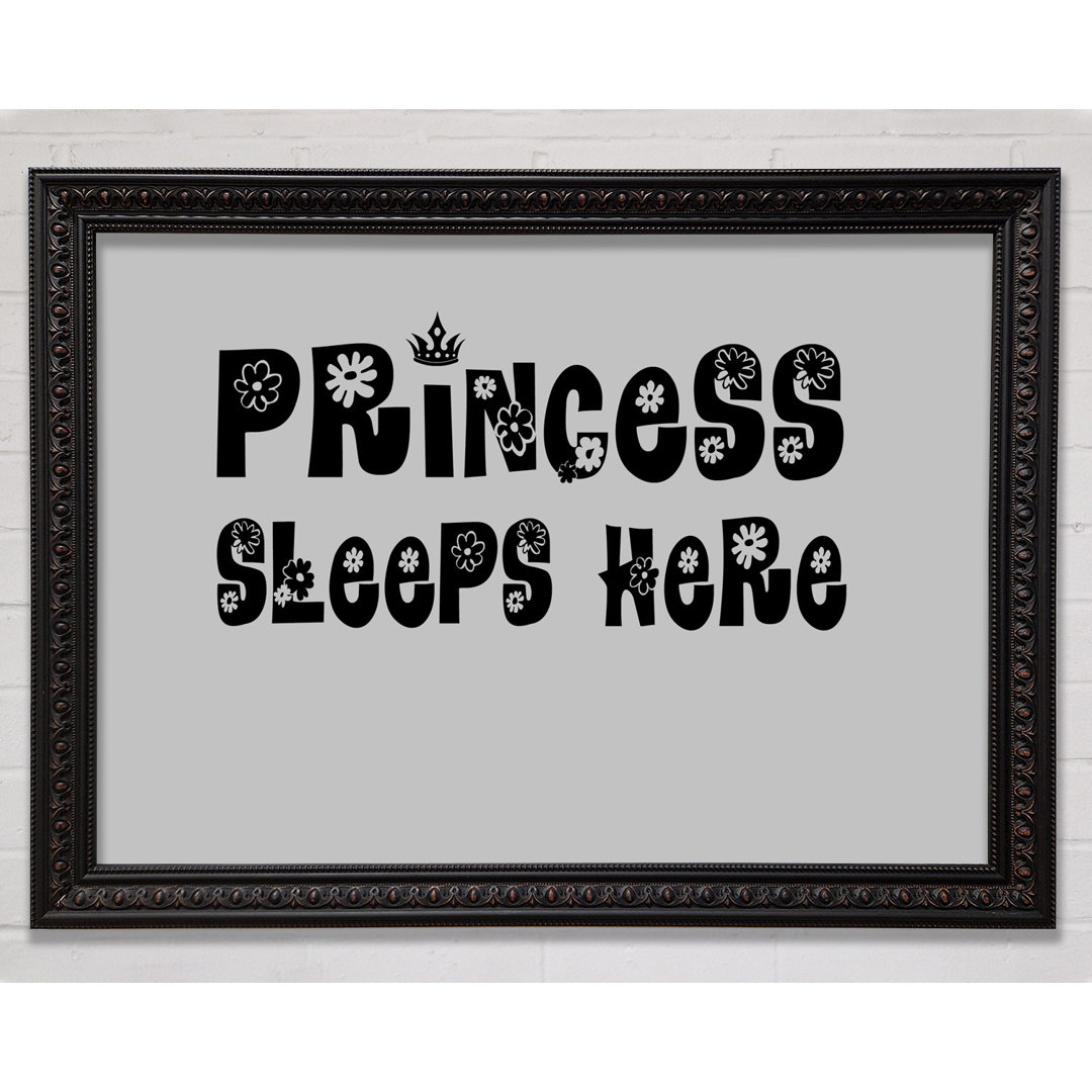 Princess Sleeps Here