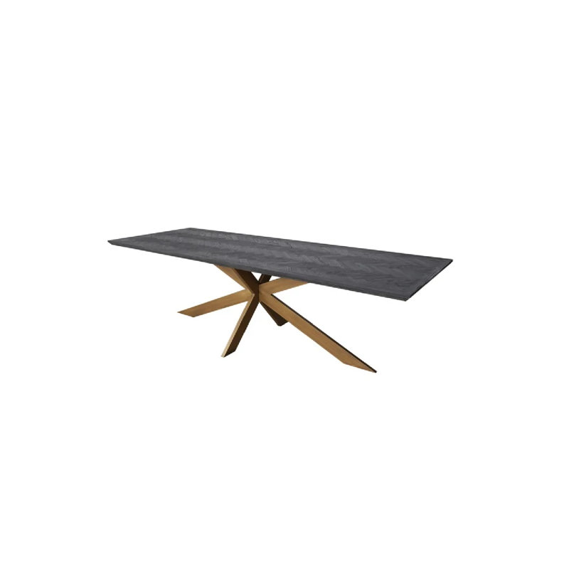 Blackbone Solid Oak Dining Table