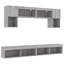 Unfinished Entertainment Centre for TVs up to 28" with Fireplace Included-98524266