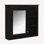 Armoire de rangement à pharmacie avec miroir