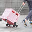 Caisse pliable avec roues d'escalade pliable 65L