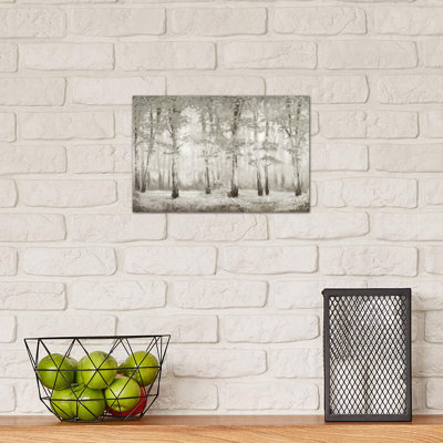 Misty Woodland Glow by Michael Marcon - Wrapped Canvas Print