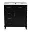 Meuble-lavabo 30 po avec comptoir en céramique-679415541