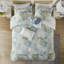 Ensembles de literie surdimensionnés en coton, style grand bord de mer pour la maison