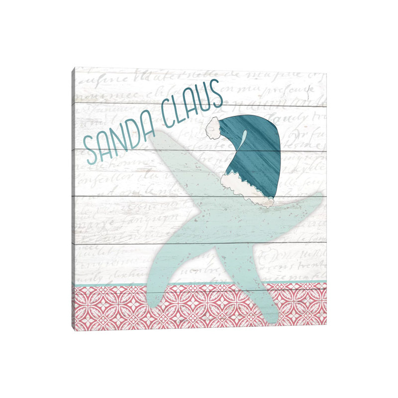 Sanda Claus by Kimberly Allen - Wrapped Canvas Gallery-Wrapped Canvas Giclée, 45.72cm H x 45.72cm W