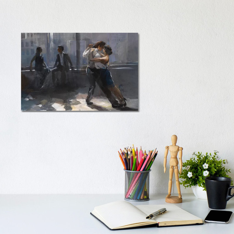Tango Argentino V by Willem Haenraets - Wrapped Canvas Print, 20.32 cm H x 30.48 cm W
