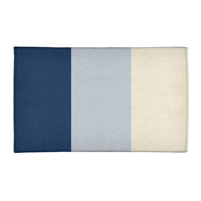 Chenille Striped Indoor Rug
