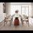 Modern 93.7" Luxe Double Pedestal Sintered Stone Dining Table (Seats 6–8)-1217217019-1221094143