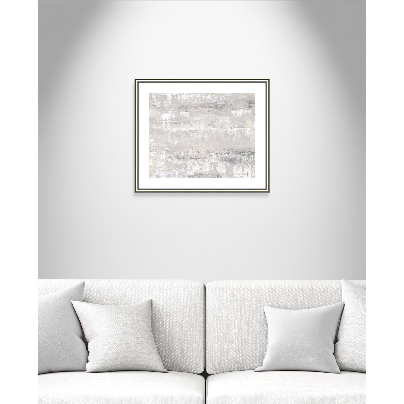 Desert Winds by Filippo Ioco - Print, Silver Framed Paper, 21.5" H x 25.5" W x 0.88" D