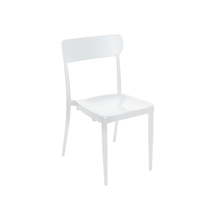 Chaise Maui, Gris / blanc