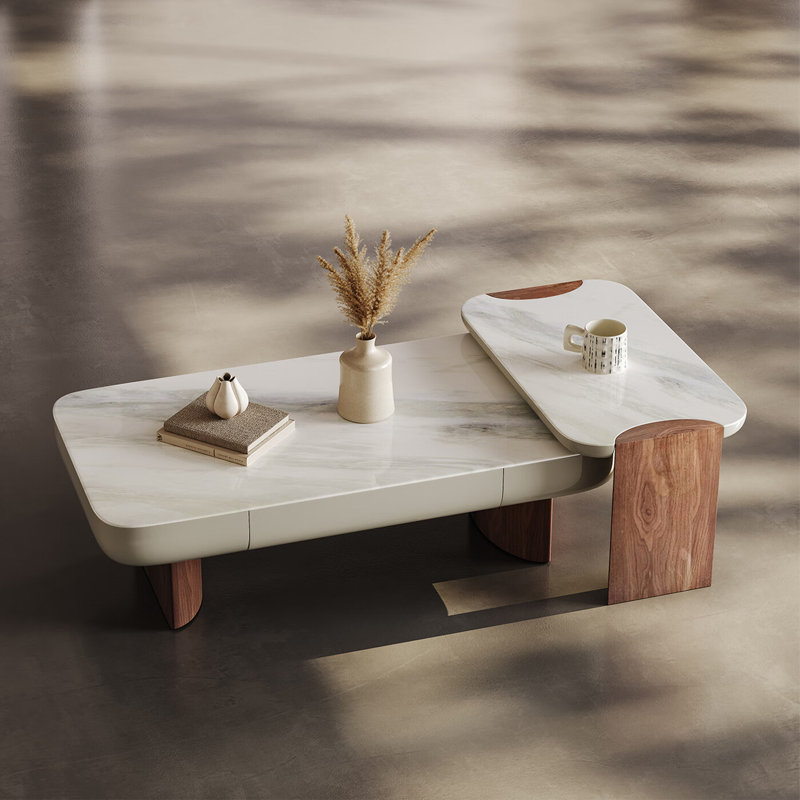 Creative Microcrystalline Stone Coffee Table Set