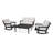 Vineyard 4-Piece Deep Seating Rocking Chair Set-126619416-126619417
