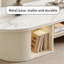 Table basse ovale en ardoise
