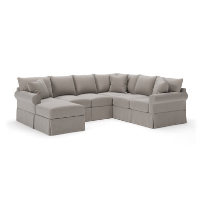 Amari Slipcovered U-Sectional