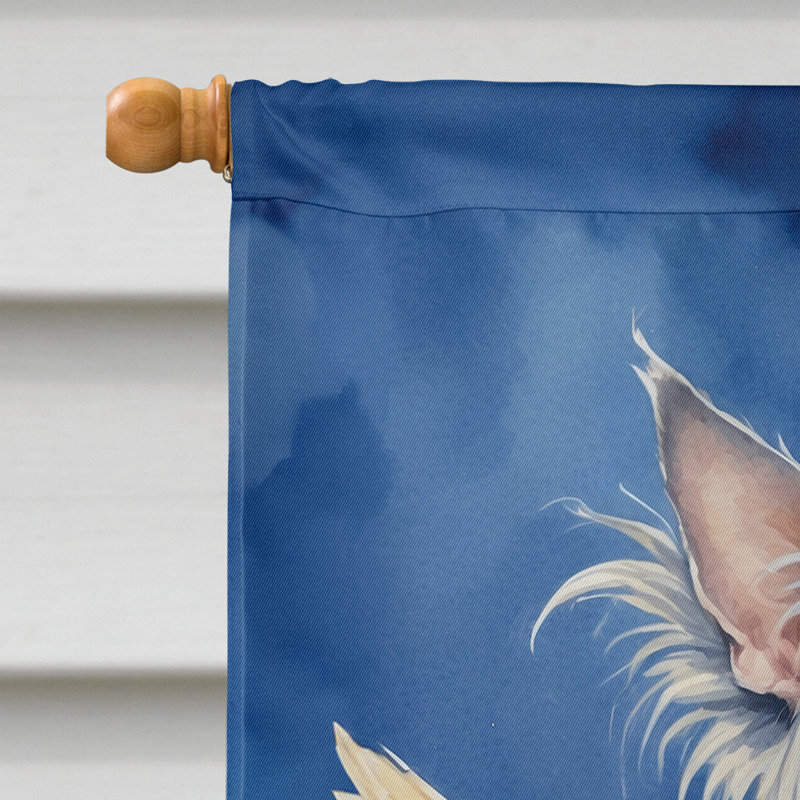 Drapeau chinois «chinois à crête mon ange»