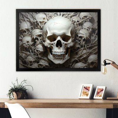 «Skeletal Elegance II», reproduction sur toile