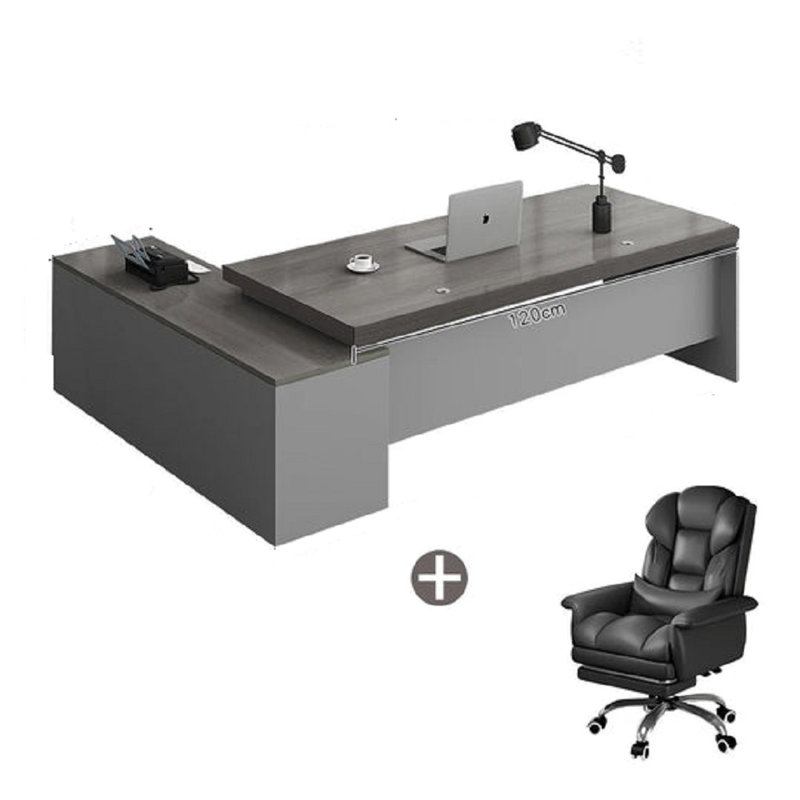 Nacimo L-Shaped Executive Desk, 75cm H x 180cm W x 80cm D