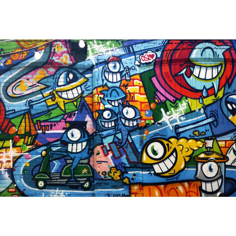Peinture murale vibrante Graffi Street Paint, L 66 po x l 96 po