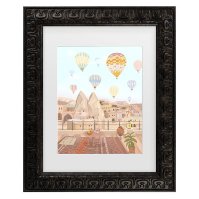 Petra Lizde  Cappadokia Matted Framed Art