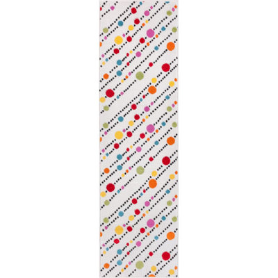 Abdulkadir Striped Polypropylene Rug