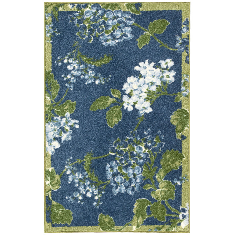 Aura Of Flora Floral Indoor Rug
