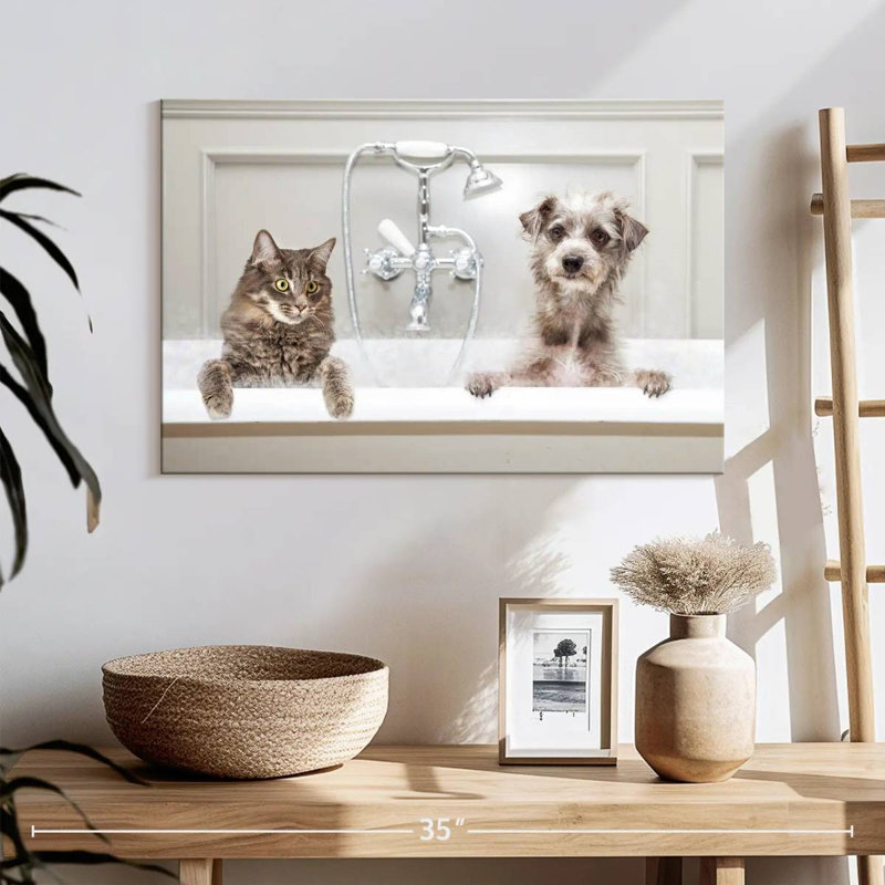 Bain de luxe pour animaux, H 16 po x l 24 po