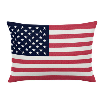 Sunbrella Old Glory Ameican Flag Pillow