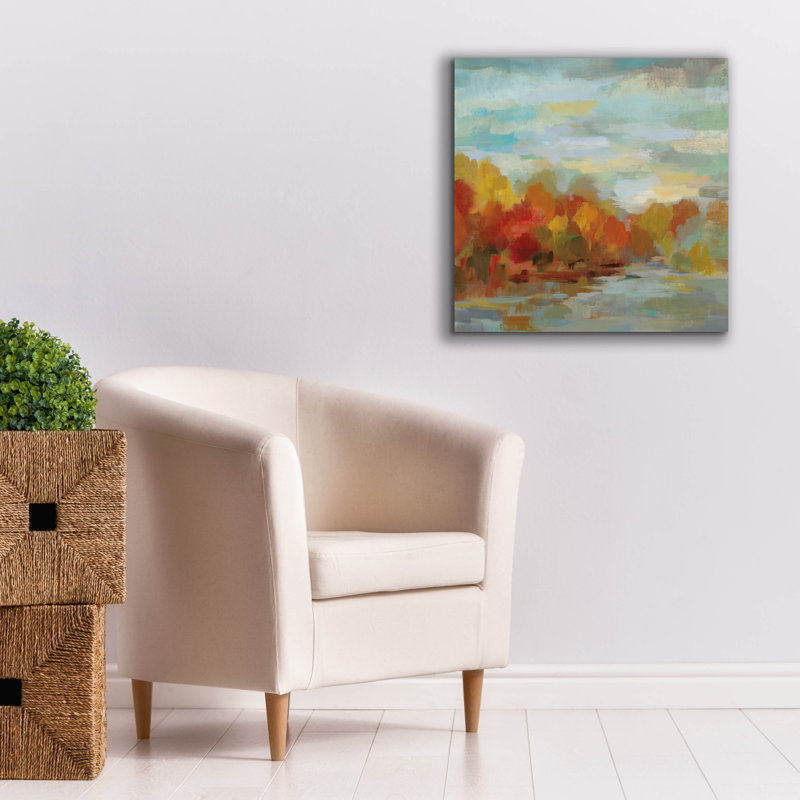 «April Dreamscape» par Silvia Vassileva, art mural sur toile, H 26 po x l 26 po x P 1,5 po