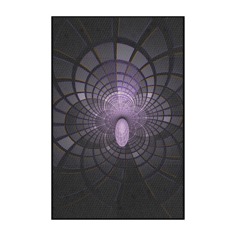 Abstract Indoor Rug, Rectangle 3' x 5'