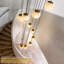 Lustre d'escalier en albâtre à 14 lumières-1323154323