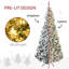 Grand arbre de Noël artificiel pré-éclairé-1857413154