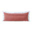 Housse de coussin décorative Fablewyn contemporaine à bordure, faite à la main en 100 % coton-131260428