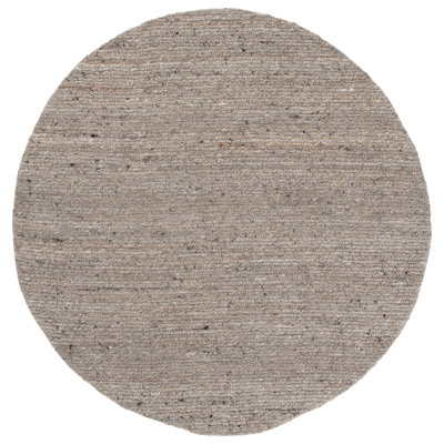 Earthly Hand Tufted Wool Solid Colour Indoor Rug