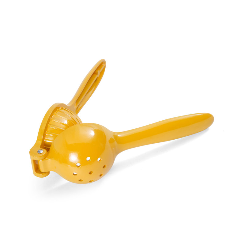Farberware Professional Manual Citrus Juice Press/Lemon Squeezer, 7.5-Inch, Yellow