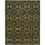 Hessie Wool Damask Area Rug