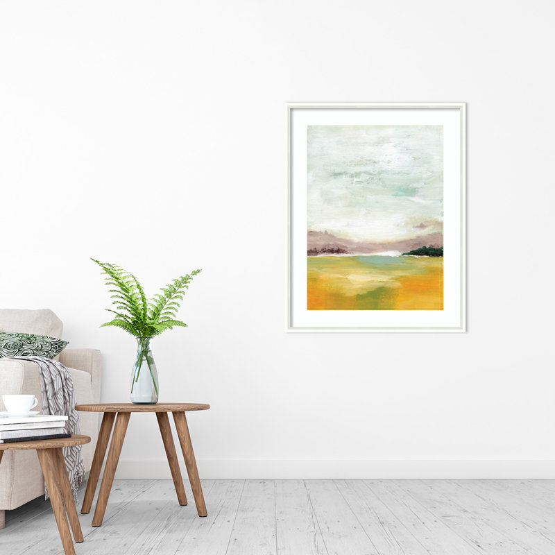 Canary Forest by Jariwala Nikita, White Framed, 26" W x 33" H x 2" D